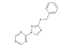 2-[3-(benzylthio)-1,2,4-triazol-1-yl]-s-triazine