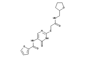 N-[6-keto-2-[[2-keto-2-(tetrahydrofurfurylamino)ethyl]thio]-1H-pyrimidin-5-yl]-2-furamide