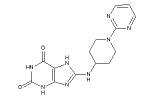 8-[[1-(2-pyrimidyl)-4-piperidyl]amino]-7H-xanthine