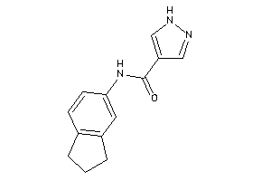 N-indan-5-yl-1H-pyrazole-4-carboxamide