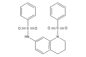 N-(1-besyl-3,4-dihydro-2H-quinolin-7-yl)benzenesulfonamide