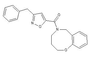 (3-benzylisoxazol-5-yl)-(2,3,4,6-tetrahydro-1,5-benzoxazocin-5-yl)methanone