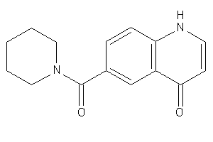 6-(piperidine-1-carbonyl)-4-quinolone