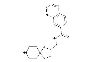 N-(4-oxa-8-azaspiro[4.5]decan-3-ylmethyl)quinoxaline-6-carboxamide