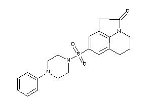 Image of (4-phenylpiperazino)sulfonylBLAHone