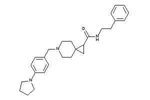 N-phenethyl-6-(4-pyrrolidinobenzyl)-6-azaspiro[2.5]octane-2-carboxamide