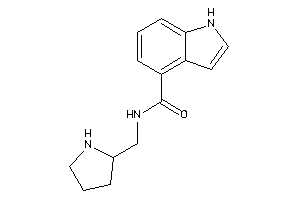 N-(pyrrolidin-2-ylmethyl)-1H-indole-4-carboxamide