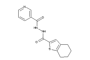 N'-(4,5,6,7-tetrahydrobenzothiophene-2-carbonyl)nicotinohydrazide