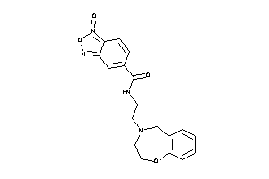 Image of N-[2-(3,5-dihydro-2H-1,4-benzoxazepin-4-yl)ethyl]-1-keto-benzofurazan-5-carboxamide