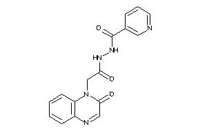 N'-[2-(2-ketoquinoxalin-1-yl)acetyl]nicotinohydrazide