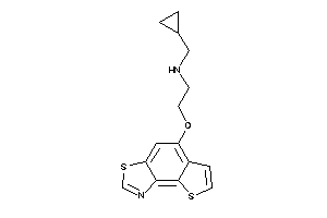 Cyclopropylmethyl(2-thieno[2,3-e][1,3]benzothiazol-5-yloxyethyl)amine