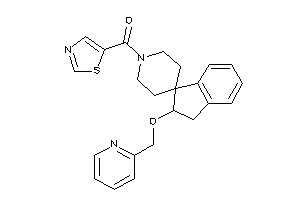 [2-(2-pyridylmethoxy)spiro[indane-1,4'-piperidine]-1'-yl]-thiazol-5-yl-methanone