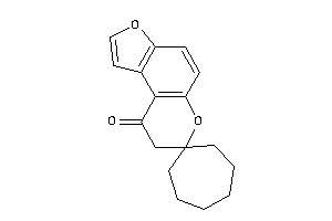 Spiro[8H-furo[3,2-f]chromene-7,1'-cycloheptane]-9-one