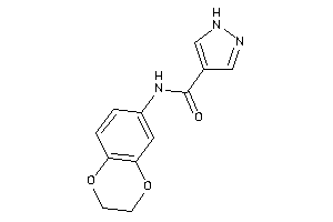 N-(2,3-dihydro-1,4-benzodioxin-6-yl)-1H-pyrazole-4-carboxamide