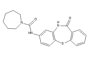 N-(6-keto-5H-benzo[b][1,4]benzothiazepin-3-yl)azepane-1-carboxamide
