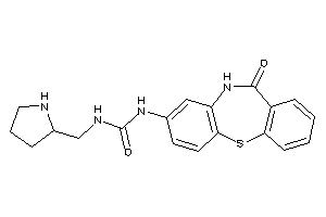 Image of 1-(6-keto-5H-benzo[b][1,4]benzothiazepin-3-yl)-3-(pyrrolidin-2-ylmethyl)urea