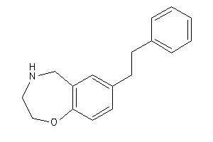 7-phenethyl-2,3,4,5-tetrahydro-1,4-benzoxazepine