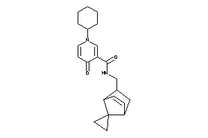 1-cyclohexyl-4-keto-N-(spiro[bicyclo[2.2.1]hept-2-ene-7,1'-cyclopropane]-5-ylmethyl)nicotinamide