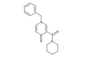 1-benzyl-3-(piperidine-1-carbonyl)-4-pyridone