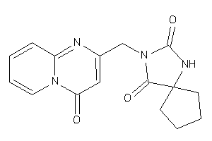 Image of 3-[(4-ketopyrido[1,2-a]pyrimidin-2-yl)methyl]-1,3-diazaspiro[4.4]nonane-2,4-quinone