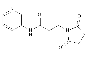 N-(3-pyridyl)-3-succinimido-propionamide