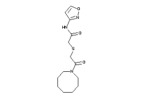 2-[[2-(azocan-1-yl)-2-keto-ethyl]thio]-N-isoxazol-3-yl-acetamide