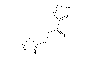 1-(1H-pyrrol-3-yl)-2-(1,3,4-thiadiazol-2-ylthio)ethanone