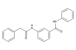 N-phenyl-3-[(2-phenylacetyl)amino]benzamide