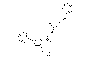 3-phenoxypropionic Acid [2-[5-(2-furyl)-3-phenyl-2-pyrazolin-1-yl]-2-keto-ethyl] Ester