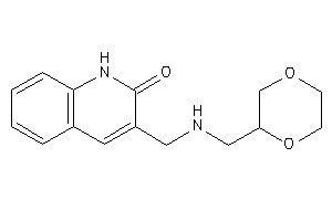 Image of 3-[(1,4-dioxan-2-ylmethylamino)methyl]carbostyril