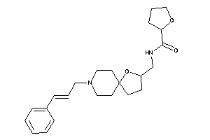 Image of N-[(8-cinnamyl-4-oxa-8-azaspiro[4.5]decan-3-yl)methyl]tetrahydrofuran-2-carboxamide