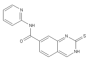 Image of N-(2-pyridyl)-2-thioxo-3H-quinazoline-7-carboxamide