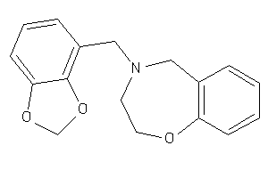 4-(1,3-benzodioxol-4-ylmethyl)-3,5-dihydro-2H-1,4-benzoxazepine