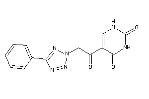 Image of 5-[2-(5-phenyltetrazol-2-yl)acetyl]uracil