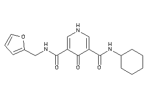 N-cyclohexyl-N'-(2-furfuryl)-4-keto-1H-pyridine-3,5-dicarboxamide