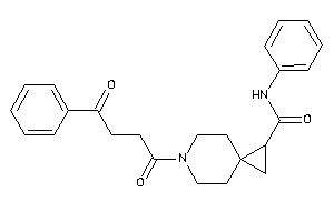 6-(4-keto-4-phenyl-butanoyl)-N-phenyl-6-azaspiro[2.5]octane-1-carboxamide