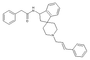 N-(1'-cinnamylspiro[indane-3,4'-piperidine]-1-yl)-2-phenyl-acetamide