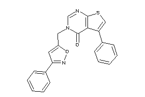 Image of 5-phenyl-3-[(3-phenylisoxazol-5-yl)methyl]thieno[2,3-d]pyrimidin-4-one