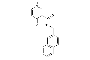 4-keto-N-(2-naphthylmethyl)-1H-pyridine-3-carboxamide