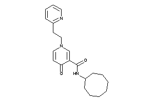 N-cyclooctyl-4-keto-1-[2-(2-pyridyl)ethyl]nicotinamide