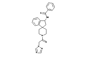 N-[1'-[2-(1,2,4-triazol-1-yl)acetyl]spiro[indane-3,4'-piperidine]-1-yl]benzamide