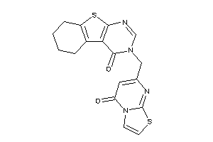 Image of 3-[(5-ketothiazolo[3,2-a]pyrimidin-7-yl)methyl]-5,6,7,8-tetrahydrobenzothiopheno[2,3-d]pyrimidin-4-one