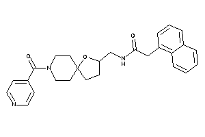 Image of N-[(8-isonicotinoyl-4-oxa-8-azaspiro[4.5]decan-3-yl)methyl]-2-(1-naphthyl)acetamide