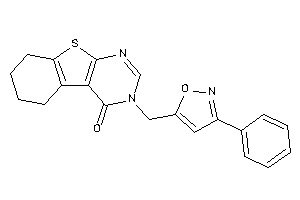 3-[(3-phenylisoxazol-5-yl)methyl]-5,6,7,8-tetrahydrobenzothiopheno[2,3-d]pyrimidin-4-one