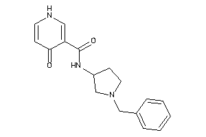 N-(1-benzylpyrrolidin-3-yl)-4-keto-1H-pyridine-3-carboxamide