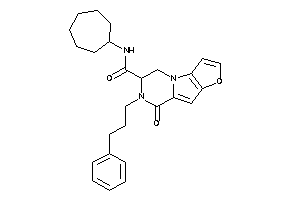 N-cycloheptyl-keto-(3-phenylpropyl)BLAHcarboxamide