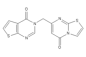 7-[(4-ketothieno[2,3-d]pyrimidin-3-yl)methyl]thiazolo[3,2-a]pyrimidin-5-one