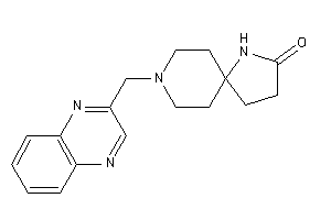 8-(quinoxalin-2-ylmethyl)-4,8-diazaspiro[4.5]decan-3-one