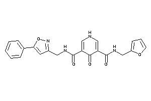 N-(2-furfuryl)-4-keto-N'-[(5-phenylisoxazol-3-yl)methyl]-1H-pyridine-3,5-dicarboxamide