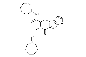 Image of 3-(azepan-1-yl)propyl-N-cycloheptyl-keto-BLAHcarboxamide